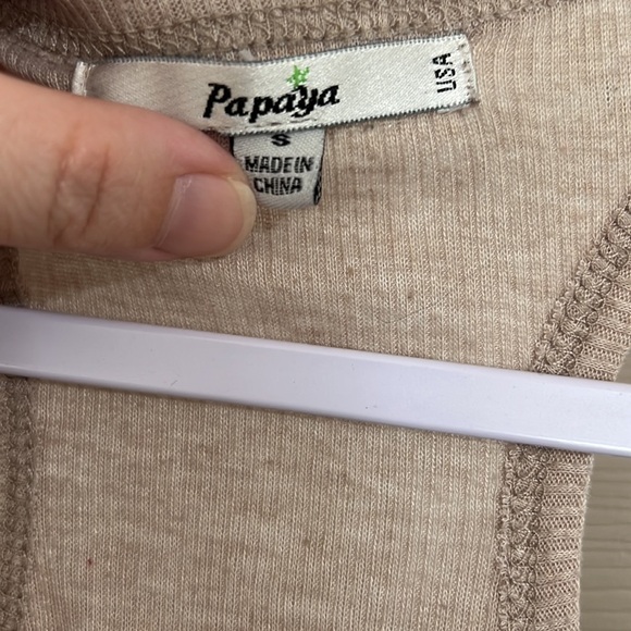 Papaya Sleeveless Floral Tank - Small - Picture 4 of 7